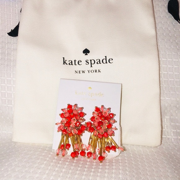 kate spade Jewelry - Kate Spade ♠️ Gold-Tone Bead Cluster Stud Earrings
